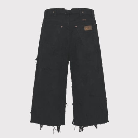 Cut Off Heavy Short Boro Crust (NOIR)