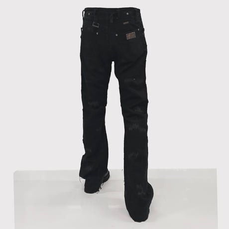 Twist Seam Lot.20617 R&D(100YEARS DENIM) BLACK