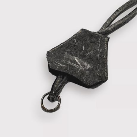 TIMELESS MOINS KEYNECK (TEMPORARY SKIN WASHI LEATHER)  /OFF