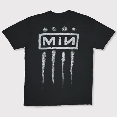 BOOTLEG TEE(MONOCHROMESHINE)5YEARS BLACK