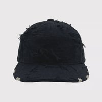 ReinforcedBaseball Cap Boro Crust(BORO) BLACK