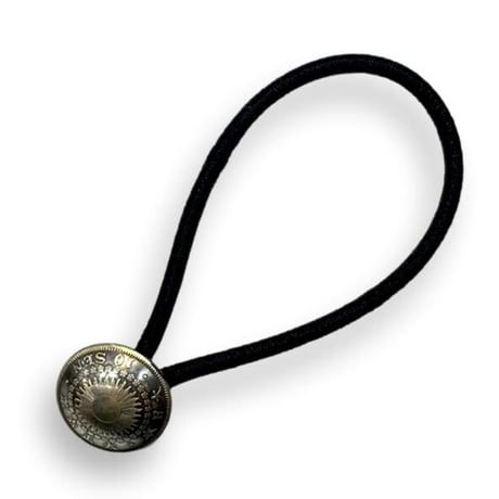 KOSEN HAIR TIE(VINTAGE JAPANESE COINS)SMOKED