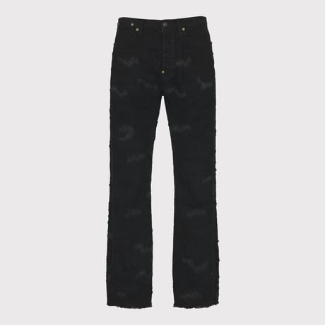 Twist Seam Lot.20617 R&D(100YEARS DENIM) BLACK