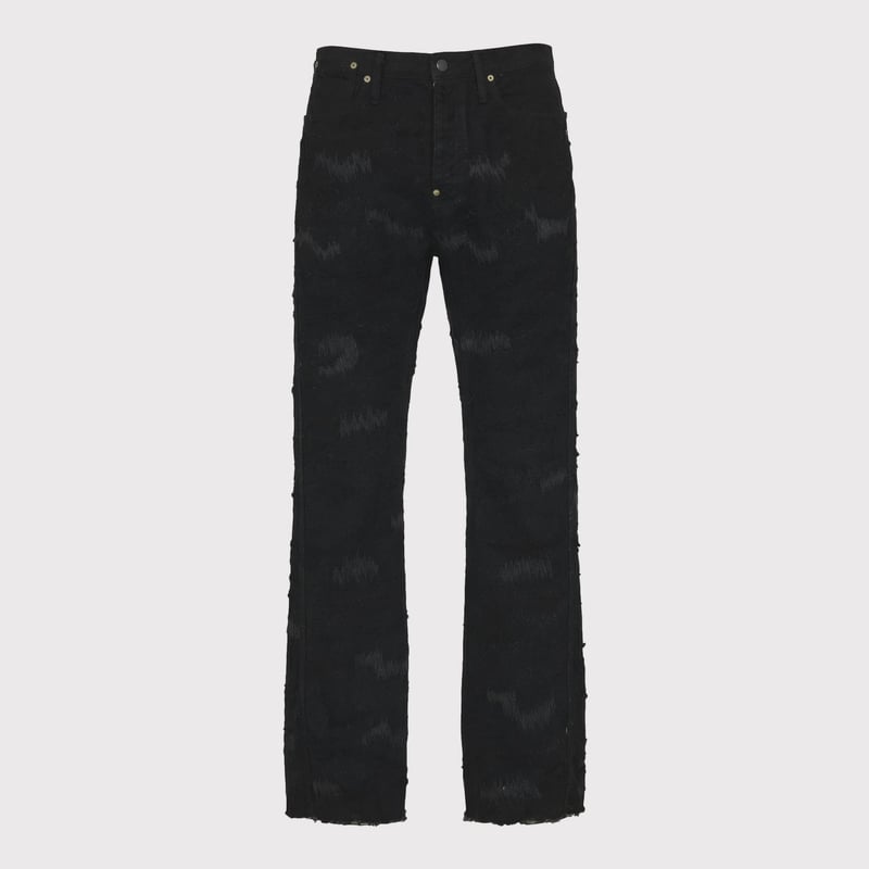 Twist Seam Lot.20617 R&D(100YEARS DENIM) BLACK