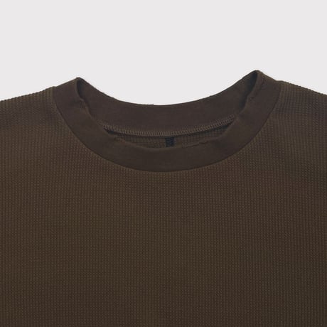 Combat Long Thermal With Damaged(CLASSIC WAFFLE KNIT) MOCHA