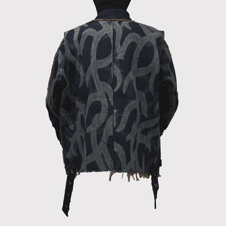 Slash Seam Detroit Jacket DUST INDIGO(SHADOW ASAT) DUST INDIGO