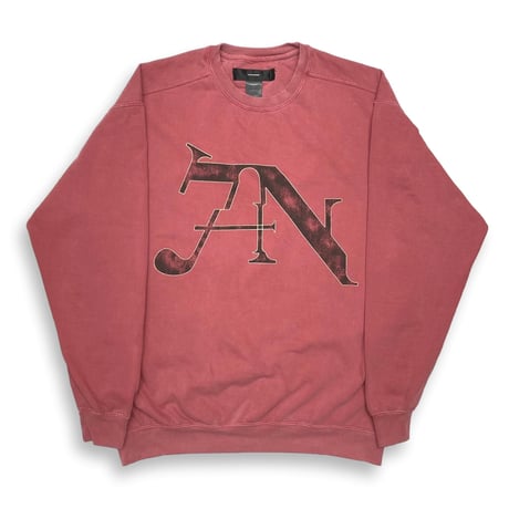 BOOTLEG CREW SWEAT(7SINS)FADED SPOT