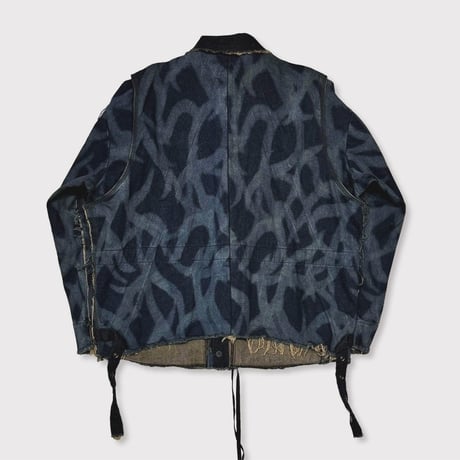 Slash Seam Detroit Jacket DUST INDIGO(SHADOW ASAT) DUST INDIGO