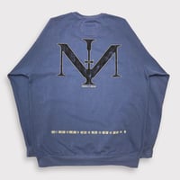 BOOTLEG CREW SWEAT(7SINS)STAIN