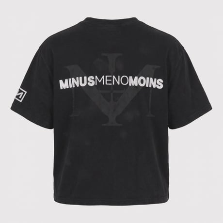 Bootleg Tee(A MAN'S SHADOW)5YEARS BLACK