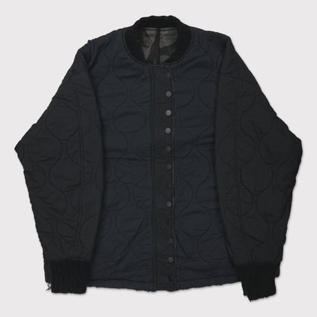Slash Seam Tribal Camouflage Flight Jacket 20Yeas BK(AGED TWILL)BLACK LINING
