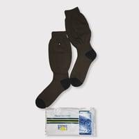 TIMELESS x WHIMSY Logo Socks(LOOSE FIT) BROWN