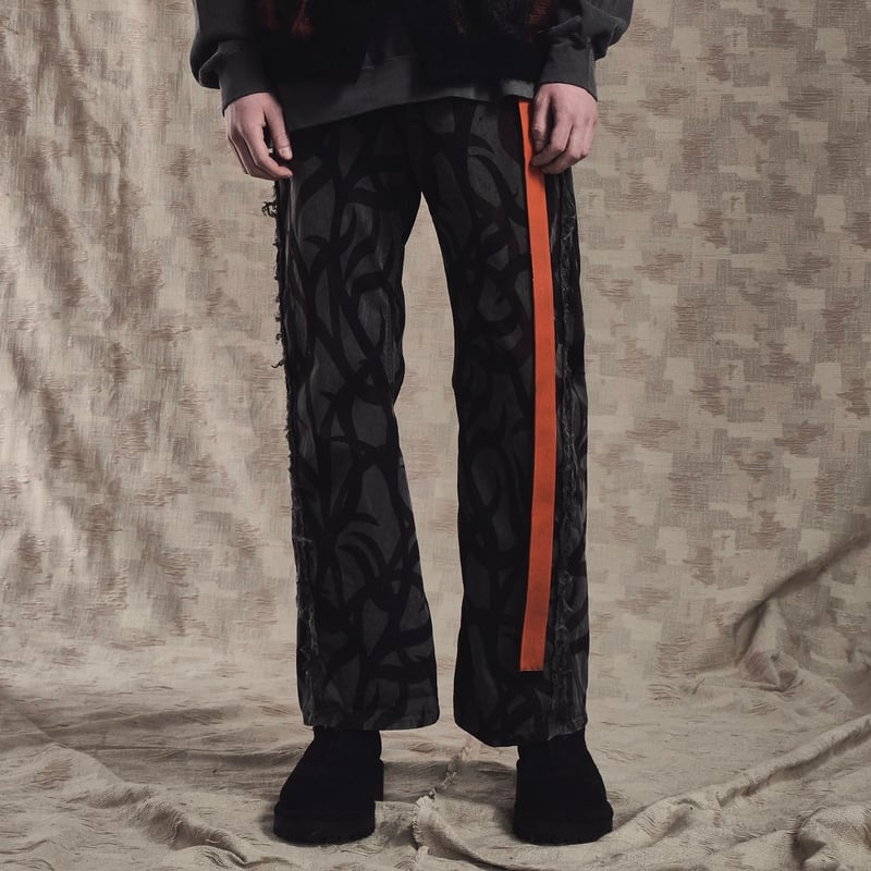 Tribal Camouflage Slash Seam Twist Lot.20746 20