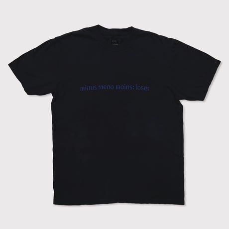 Bootleg Tee(LOSER)5YEARS BLACK