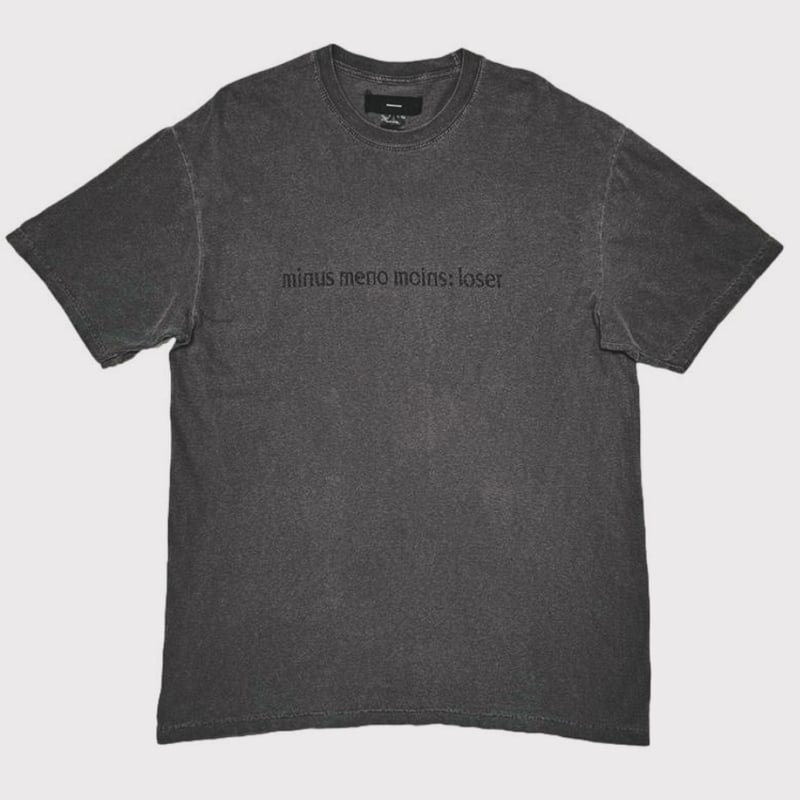 Bootleg Tee(LOSER)10YEARS BLACK | MINUS OFFICIA