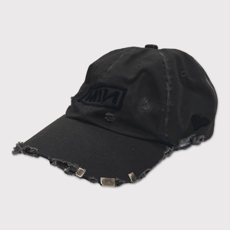 Bootleg Cap With Damaged(BOX) SUNFADE BLACK
