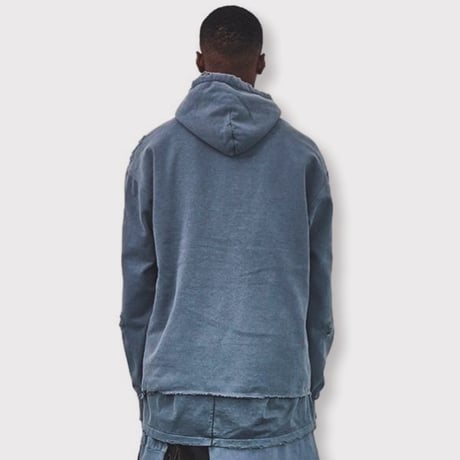 Inactive Hoodie With Repaired/STAIN