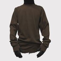 Combat Long Thermal With Damaged(CLASSIC WAFFLE KNIT) MOCHA
