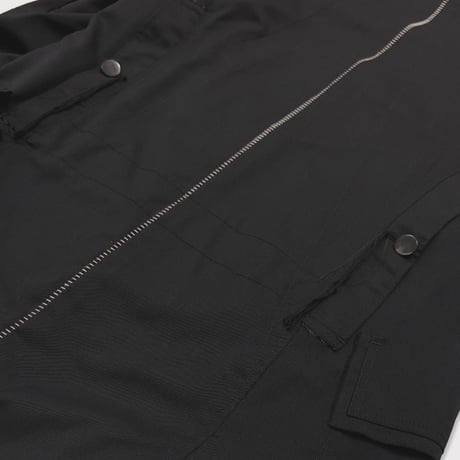 Slash Seam Hunting Tailored Jacket(CLASSIC GABARDINE) BLACK