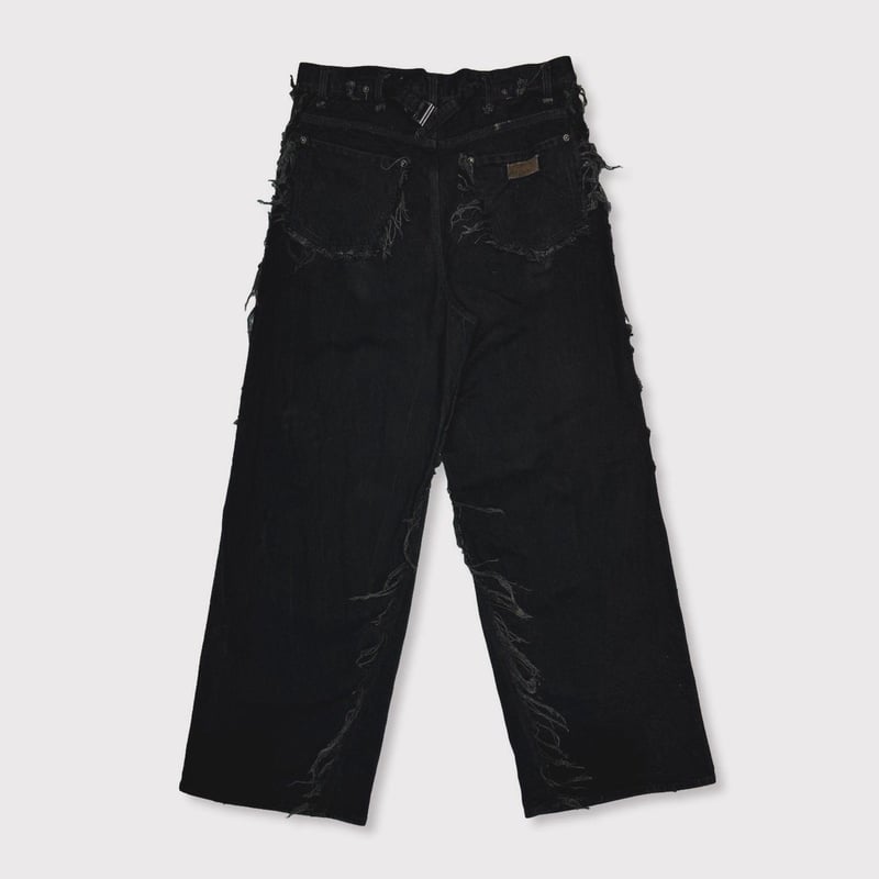 【展示品】黒いツイストデザイン間仕切り Cut&Slash Twist Lot.20603T(DUST BLACK) | MINUS