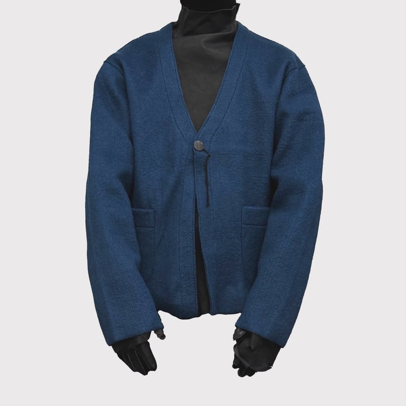 RESTOCK- Cut Off 1B Cardigan(NEEDLE SHAGGY MOH