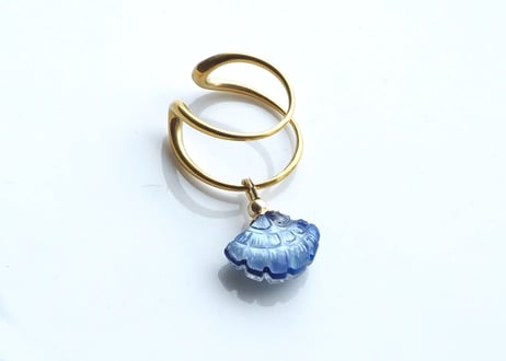3color stones イヤーカフ