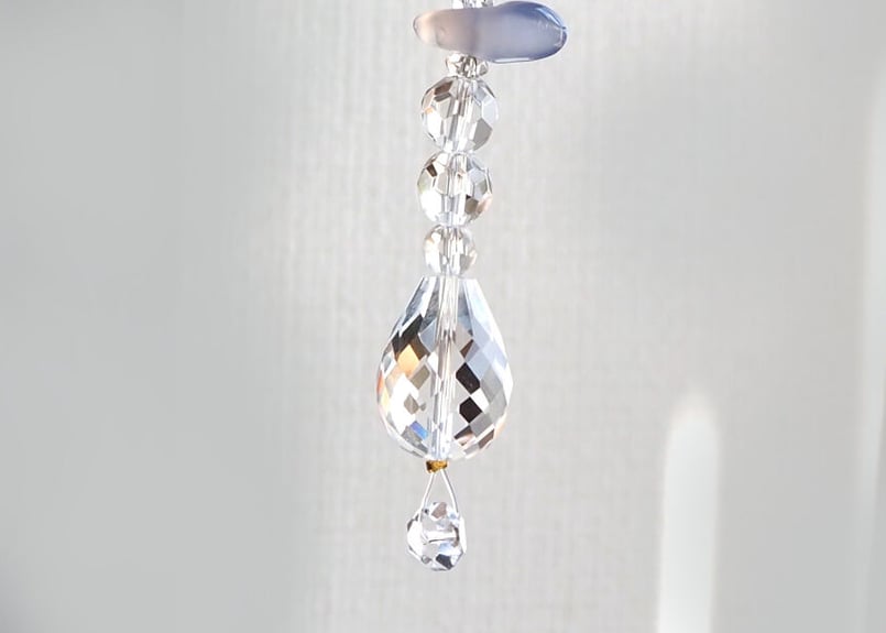 サンキャッチャー ロイヤルブルーのサンキャッチャー サンキャッチャー nijinoshizuku