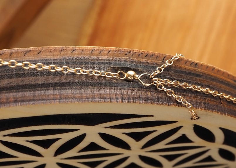 フラワーオブライフウォールインテリア・ヘキサゴン | mizunone