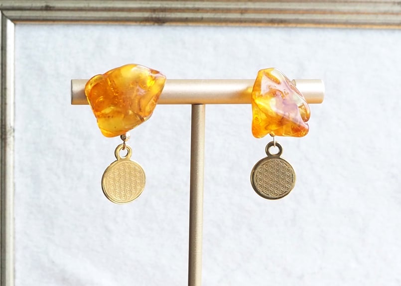 K14GF　モアッサナイト　ピアスチャーム　MB　チャーム K14GF モアッサナイト ピアスチャーム MB チャーム