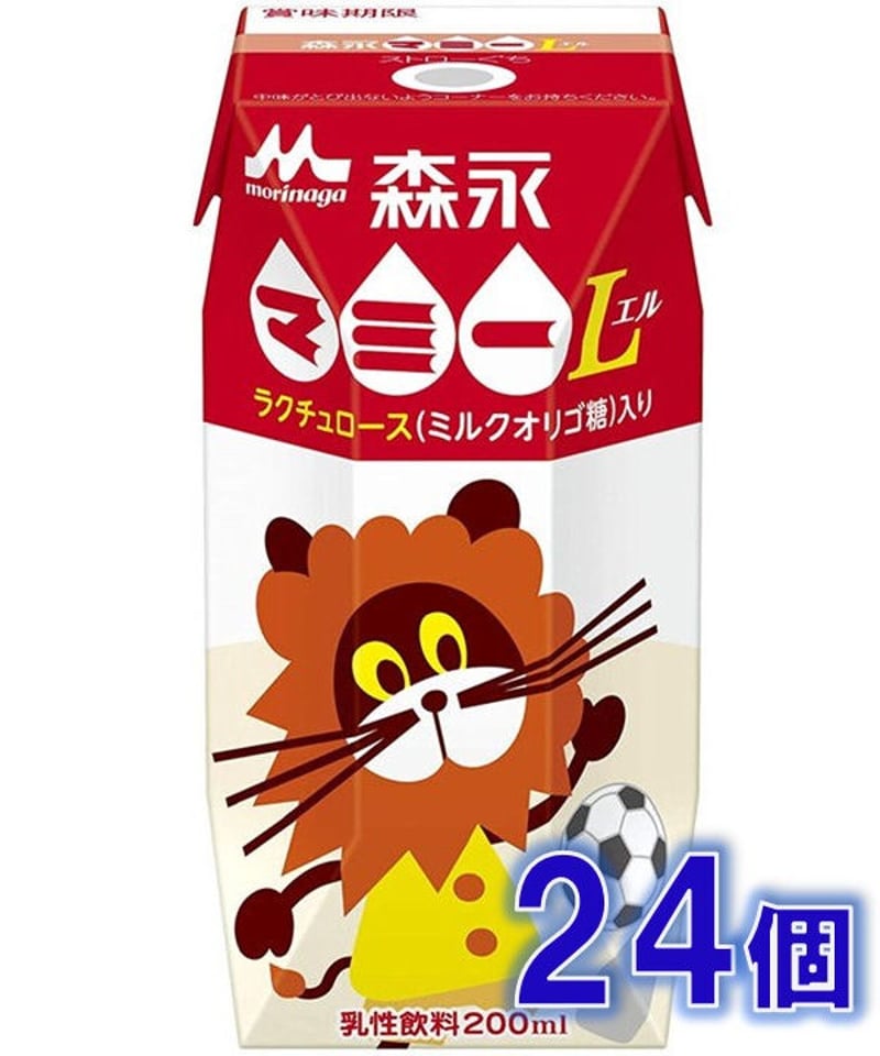 森永マミーL] 200mlx24個入り | 三島牛乳店