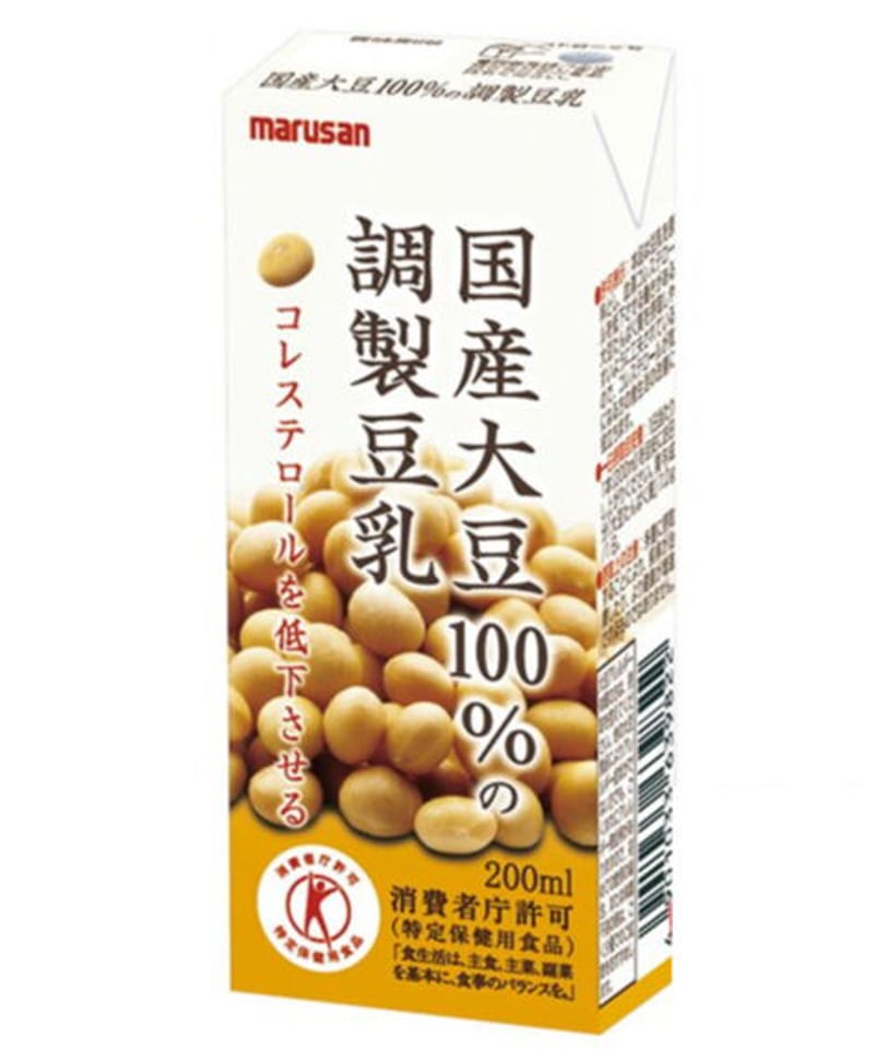 国産大豆100％ 濃厚調整豆乳(宅配専用) 1ケース 200mlX24本入り | 三島 