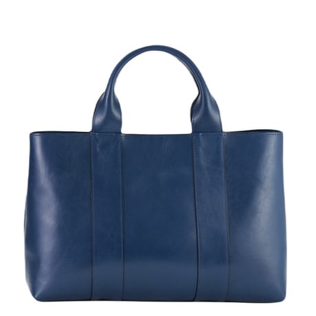 【日本製】【rena -iris  made in japan】〔rena-white　collection〕軽量牛革製品・ヌメ革（ツヤ革調ヌメ革）手提げトート   ir-01