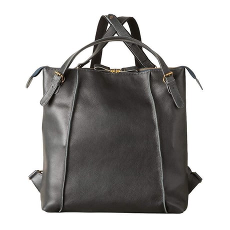 【日本製】【rena -iris  made in japan】〔rena-white　collection〕牛革製品・多機能3way・オイルヌメ製牛革リュック　ir-75