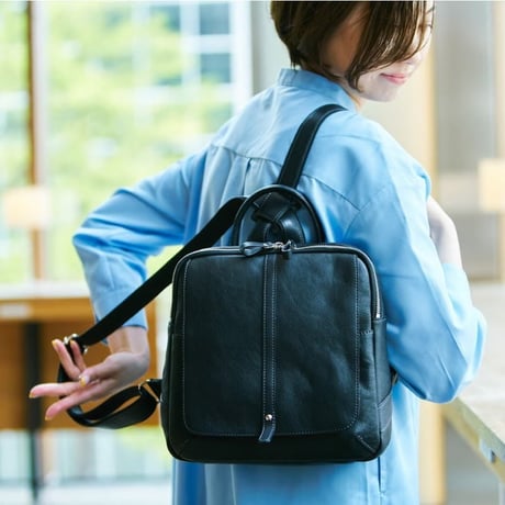 【日本製】【rena -iris  made in japan】〔rena-white　collection〕牛革製品・オイルヌメ革製ランドセルデザインリュック2502　ir-11