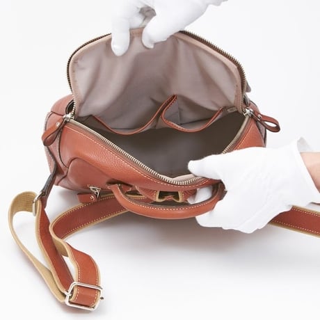 【日本製】rena-iris x GENOVA（IMAIBAG）コラボ製品ランドセルデザインM・・シュリンクヌメ牛革・リュック　ir-2501