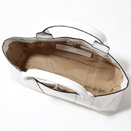 【日本製】【rena -iris  made in japan】〔rena-white　collection〕軽量牛革製品・ヌメ革（マット調ヌメ革）手提げトート   ir-01