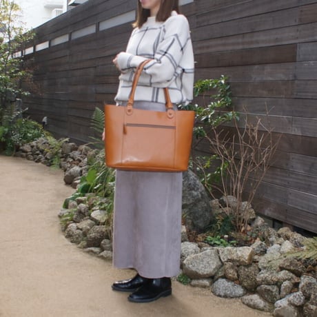 【日本製】【rena -iris  made in japan】オイルレザー牛革製・トートバッグ　ir-2571