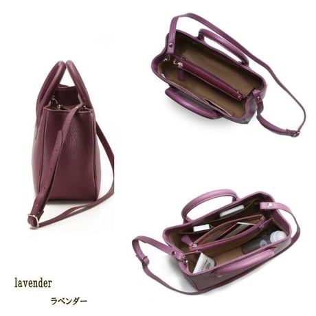 【日本製】【rena -iris  made in japan】牛革製品・（イタリアンレザー）ソフトシュリンクレザー2WAYバッグ（角型S）ir-302