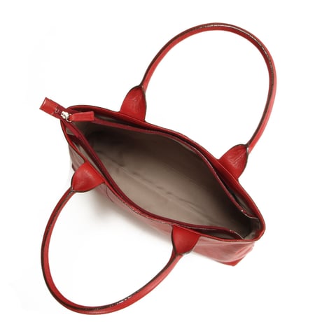 【日本製】【rena -iris  made in japan】〔rena-white　collection〕軽量牛革製品・ヌメ革手提げトート（H　28　W　40　D　10.5　cm)   ir-03
