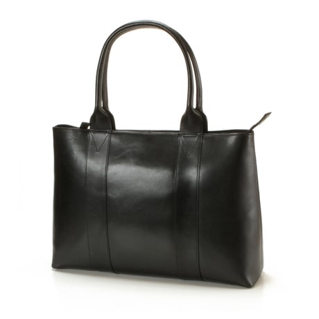 【日本製】【rena -iris  made in japan】〔rena-white　collection〕軽量牛革製品・ヌメ革手提げトート（H　28　W　40　D　10.5　cm)   ir-03