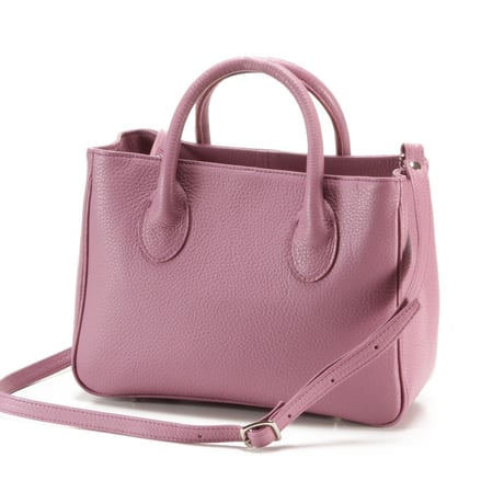 【日本製】【rena -iris  made in japan】牛革製品・（イタリアンレザー）ソフトシュリンクレザー2WAYバッグ（角型S）ir-302