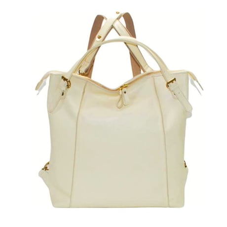【日本製】【rena -iris  made in japan】〔rena-white　collection〕牛革製品・多機能3way・オイルヌメ製牛革リュック　ir-75