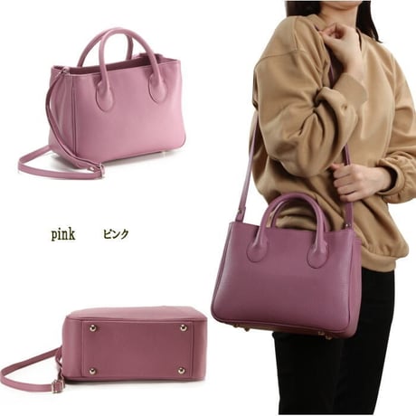【日本製】【rena -iris  made in japan】牛革製品・（イタリアンレザー）ソフトシュリンクレザー2WAYバッグ（角型S）ir-302