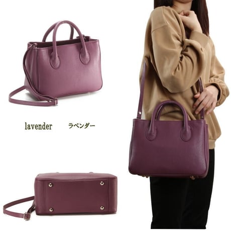 【日本製】【rena -iris  made in japan】牛革製品・（イタリアンレザー）ソフトシュリンクレザー2WAYバッグ（角型S）ir-302