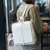 【日本製】【rena -iris  made in japan】〔rena-white　collection〕牛革製品・オイルヌメ革製ランドセルデザインリュック2502　ir-11