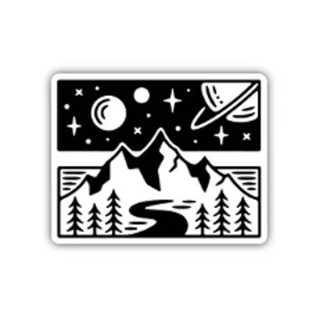 StickersNorthwest　SPACE MOUNTAIN