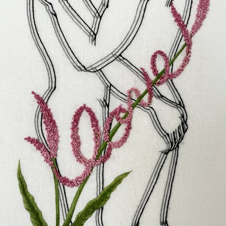 “Love -Limonium suworowii-”   US$350