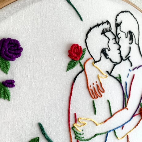 "Pride roses” US$650