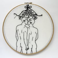 "Kissing under the Mistletoe" US$65
