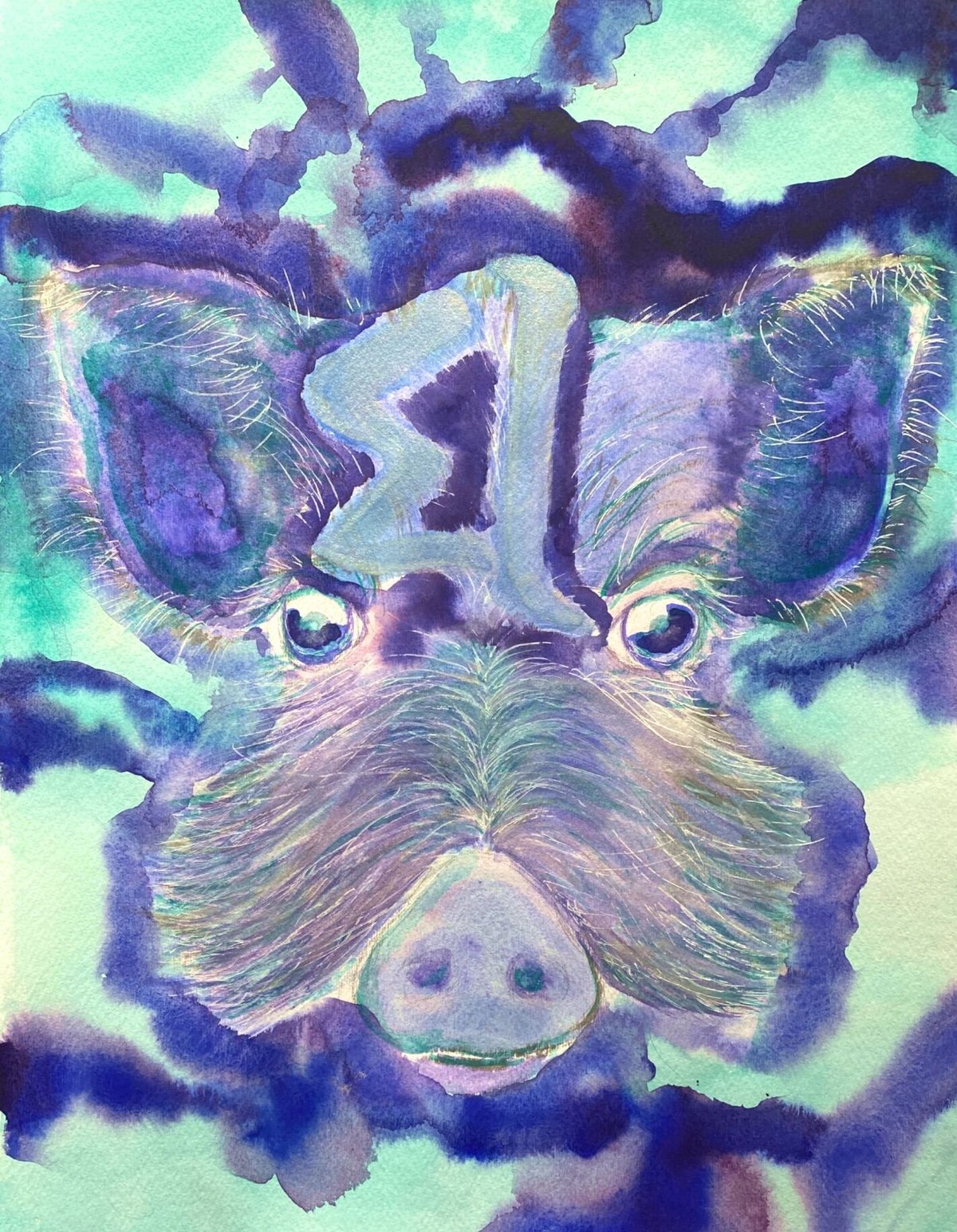 摩利支天猪 | 山楠えりART STORE